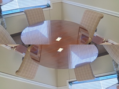 Round table with 4 chairs