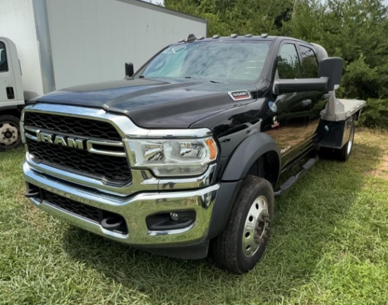 2022 Dodge RAM Black Crew Cab 5500 Flat Bed Truck ~ Diesel
