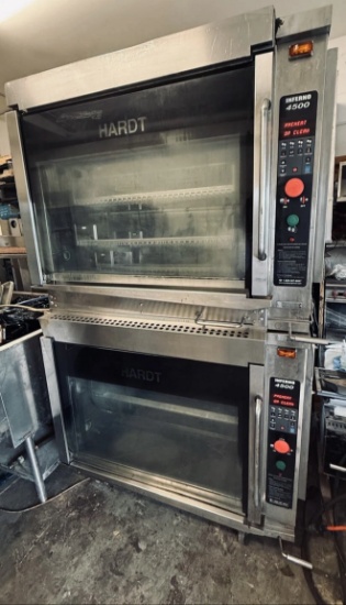 Great Hardt 4500 Inferno Double Stack 80 Chicken Natural Gas 110v