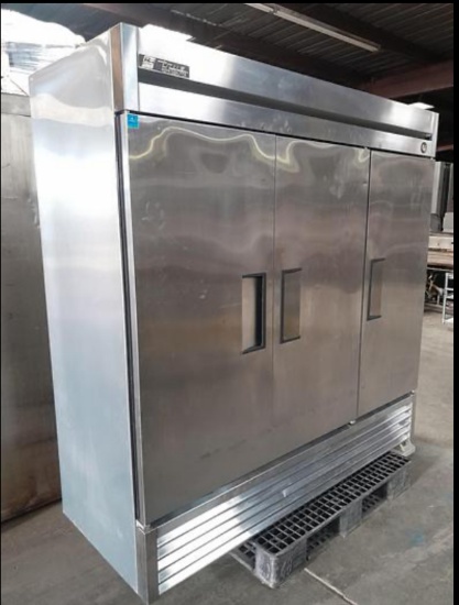 True 3 door freezer