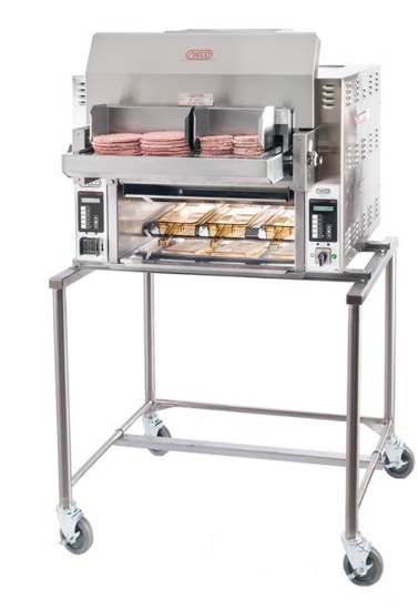 New Nieco JF93E Electric dual belt broiler BroilVection 208V 3ph New in Crate