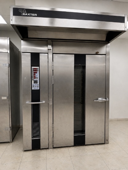 Baxter oven double rack