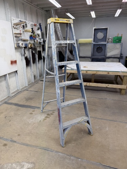 6’ Werner fiberglass step ladder