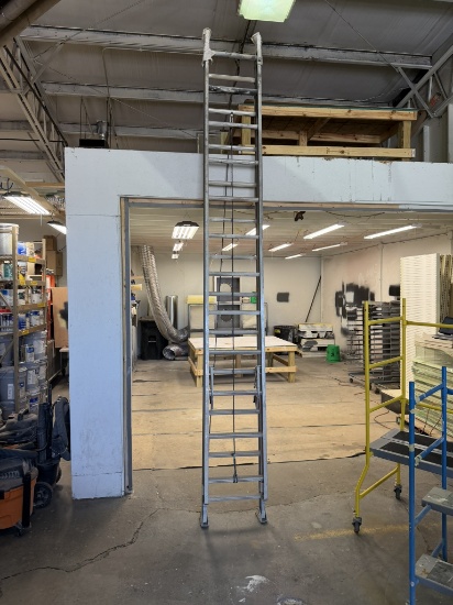 24’ Werner Alluminum Extension Ladder
