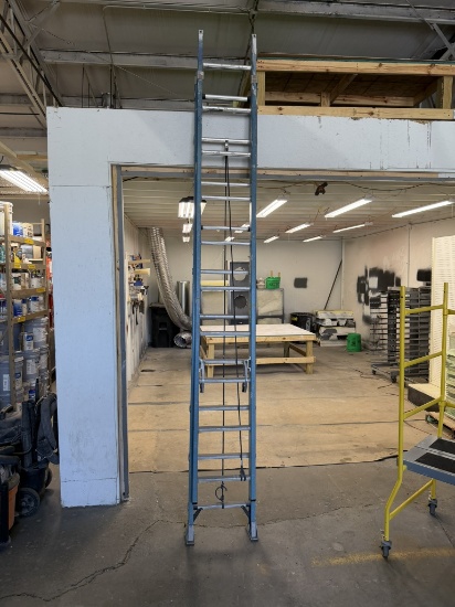 20’ Werner fiberglass extension ladder