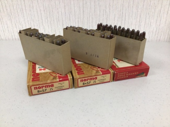 Remington and Norma 30.06 reloads, 60 rounds