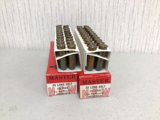 Master Cartridge 45 long Colt Ammo