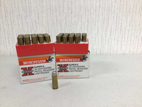 Winchester super X 45 Colt ammo