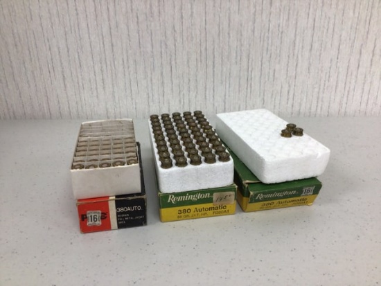 380 ammo, Remington and PMC, 86 rounds