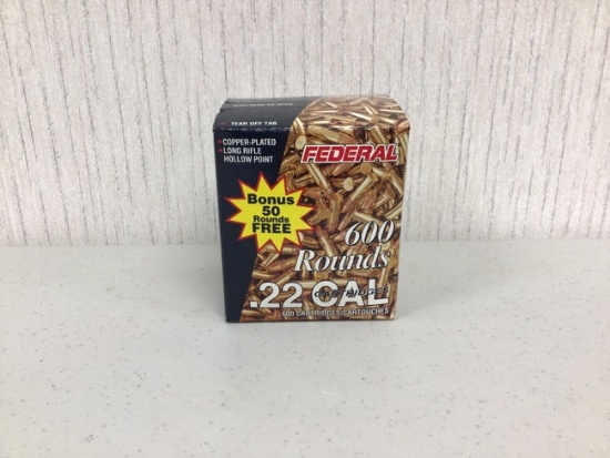 .22lr , 600 rounds. unopened