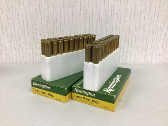7 mm Remington mag 140 grain, 39 rounds
