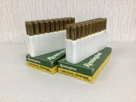 7mm Remington magnum, 150 grain, 40 rounds