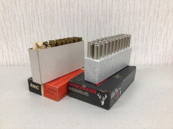 7mm PMC and Winchester remington magnum ammo, 34 rounds