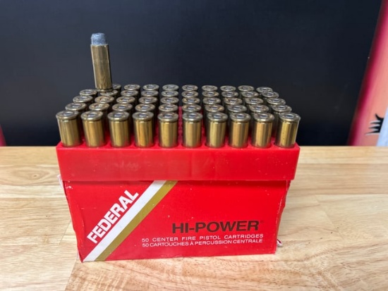 Federal 45 Colt hollow point ammo