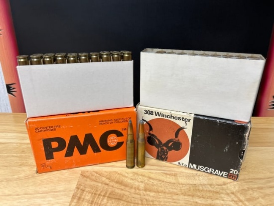 Winchester 308 & PMC 308 ammo