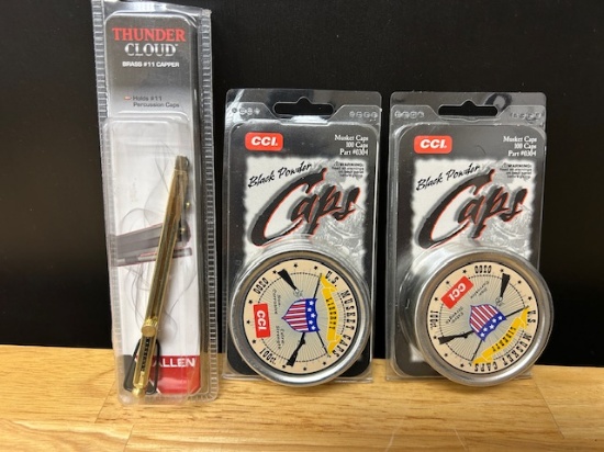 New musket caps & capper