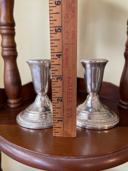 Towle Weighted Sterling Silver Candlesticks