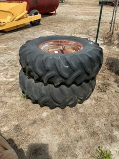 2089 (2) 14.9 -24 Rims & Tires