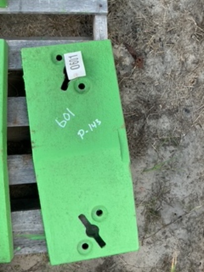 601 JD tractor weights