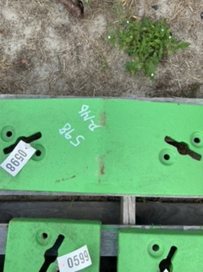 598 JD tractor weights