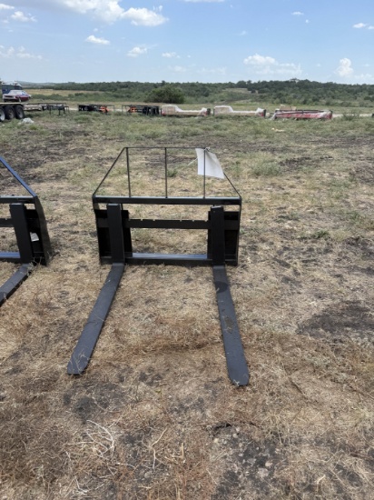 Mower King Skid Steer Forks