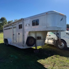 Aluminum Stock Trailer w/ Sleeping Quarters