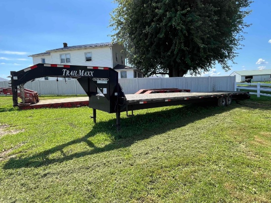 35 Ft Trail Maxx Gooseneck Equipment Trailer
