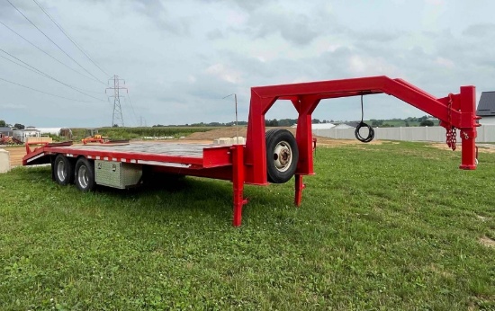 2022 TrailMaxx 34 Ft Gooseneck Flatbed Trailer
