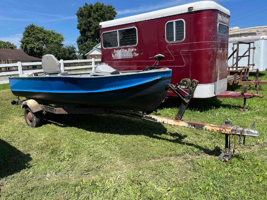 14 Ft Aluminium Fishing Boat