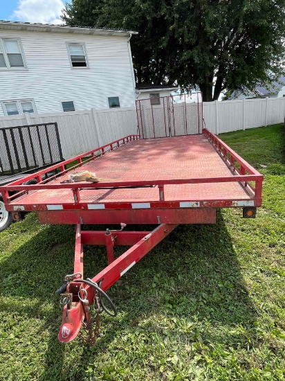 20 Ft Equipment Trailer