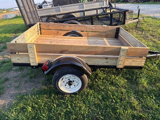 6 Ft Bumper Pull Utility Trailer
