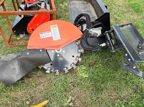 Wolverine Skid Steer Stump Grinder