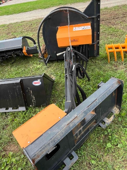 Skid Steer LandHonor Articulating Brush Cutter