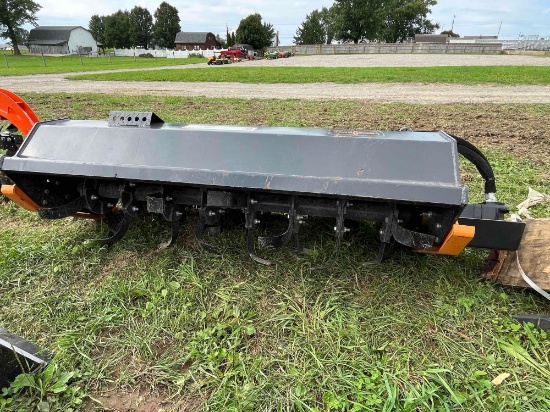 Mini Skid Steer Tiller