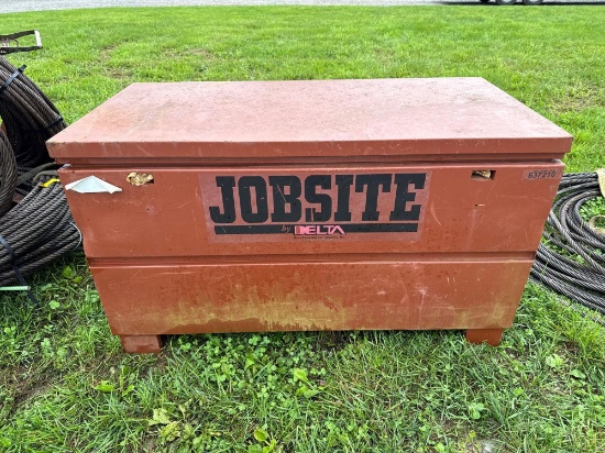 Steel Tool Box and Supplies