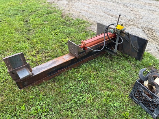 Skid Steer Log Splitter