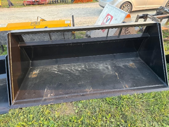 84 Inch Kivel Quick Attach Skid Loader Bucket