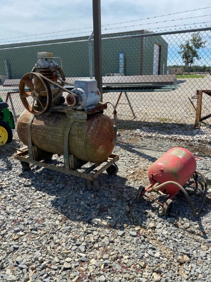 220 Air Compressor And Sandblaster