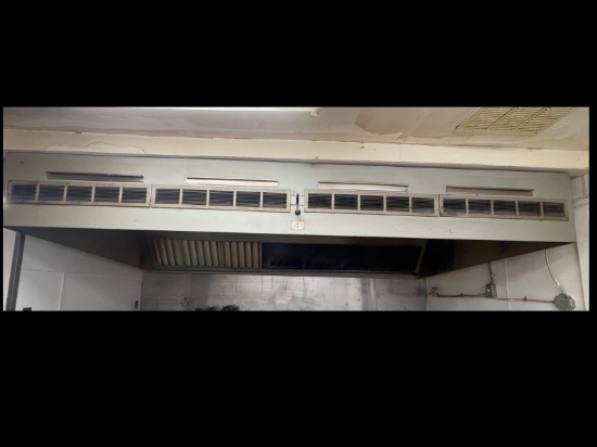 Commercial Restaurant Kitchen Exhaust Hood / Ventilation System - Former Pizza Hut (OFF SITE)