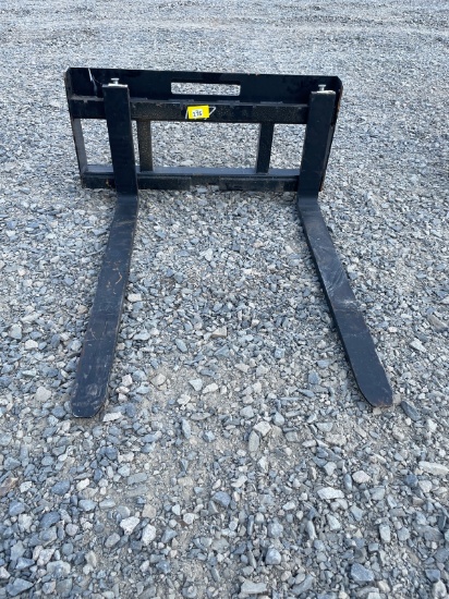 NEW 2025 Wolverine Skid Steer Pallet Forks 48 In