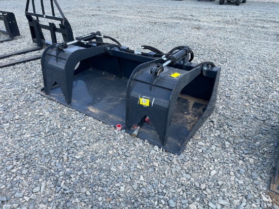 NEW 2026 Wolverine Skid Steer Grapple Bucket 72 In