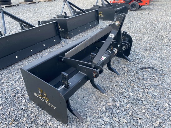 NEW Bad Boy 3pt Box Blade 5 Ft