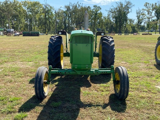 1969 JOHN DEERE 4020 SIDE CONSOLE, HOURS SHOWING 6990, HAD FULL SERVICE, RE