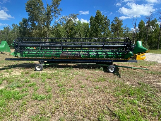 2010 JOHN DEERE 625F HYDRAFLEX PLATFORM HEADER, SN: 1H00625FEA0735643 HEADE
