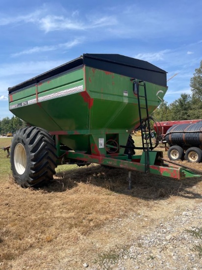 BRENT BY UNVERFERTH 674, SINGLE-AUGGER GRAIN CART, SN: B17150155 Live & Onl