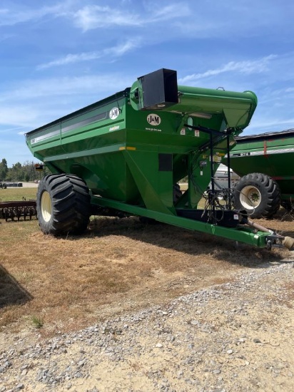 J&M 1000 GRAIN STORM, MODEL 1000-20, SN: 1901497 Live & Online Auction Auct