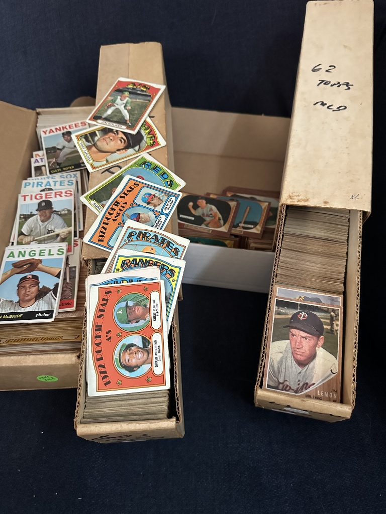 Vintage-Bulk-1960s-Baseball-Cards