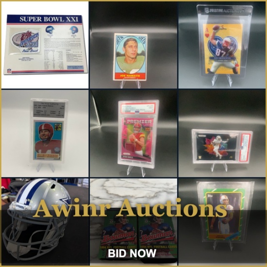 NFL Preseason Estate Sale Finds