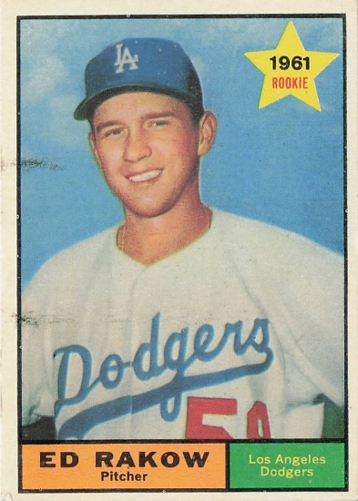 1961 Topps #147 Ed Rakow Card