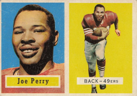 1957 Topps #129 Joe Perry Card